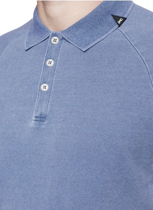 Detail View - Click To Enlarge - DENHAM - 'Joey' raglan sleeve polo shirt