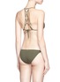 Back View - Click To Enlarge - VIX - 'Military' long tie bikini bottom
