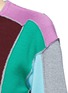 Detail View - Click To Enlarge - PORTS 1961 - Split colourbock patchwork knit sweater