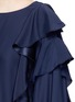 Detail View - Click To Enlarge - LANVIN - Drawstring waist ruffle silk top