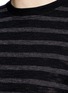Detail View - Click To Enlarge - VINCE - Stripe cotton jersey T-shirt