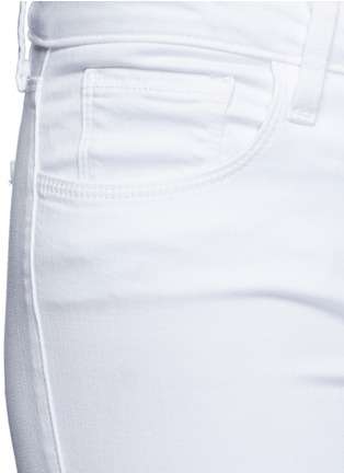 Detail View - Click To Enlarge - L'AGENCE - 'The Chantal' skinny ankle grazer jeans