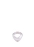 Main View - Click To Enlarge - MELLERIO - Mellerio cut diamond 18k white gold abstract ring