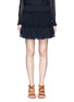 Main View - Click To Enlarge - SEE BY CHLOÉ - Drawstring ruffle tier crepe skirt