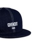 Detail View - Click To Enlarge - GIVENCHY - Logo embroidery denim snapback cap