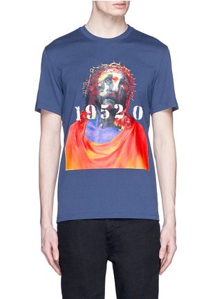 Main View - Click To Enlarge - GIVENCHY - '19520' Jesus print T-shirt