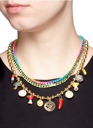 Figure View - Click To Enlarge - VENESSA ARIZAGA - 'Tropical Sunshine' necklace