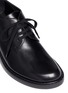 Detail View - Click To Enlarge - ANN DEMEULEMEESTER - Chunky heel leather Derbies