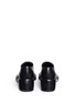 Back View - Click To Enlarge - ANN DEMEULEMEESTER - Chunky heel leather Derbies