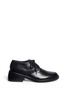 Main View - Click To Enlarge - ANN DEMEULEMEESTER - Chunky heel leather Derbies