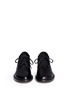 Figure View - Click To Enlarge - ANN DEMEULEMEESTER - Chunky heel leather Derbies