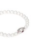 Figure View - Click To Enlarge - DELFINA DELETTREZ - 'Eye Kiss You' diamond 18k white gold pearl necklace