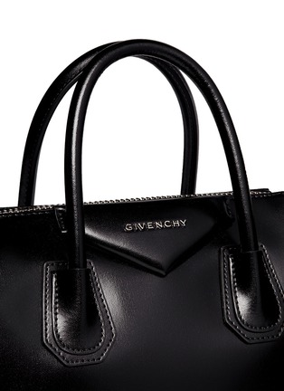Detail View - Click To Enlarge - GIVENCHY - 'Antigona' small leather bag
