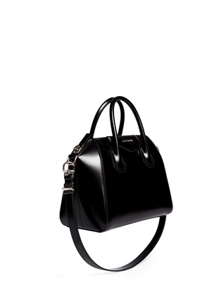Figure View - Click To Enlarge - GIVENCHY - 'Antigona' small leather bag
