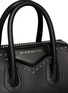 Detail View - Click To Enlarge - GIVENCHY - 'Antigona' mini stud border leather bag