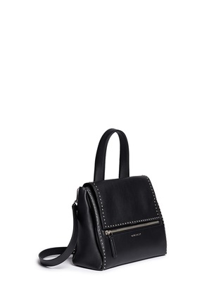 Figure View - Click To Enlarge - GIVENCHY - 'Pandora Pure' small stud leather flap bag