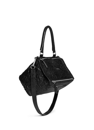 Figure View - Click To Enlarge - GIVENCHY - 'Pandora' medium crinkle leather bag