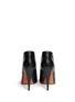 Back View - Click To Enlarge - GIVENCHY - 'Pure' lace-up leather booties
