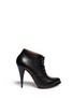 Main View - Click To Enlarge - GIVENCHY - 'Pure' lace-up leather booties