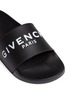 Detail View - Click To Enlarge - GIVENCHY - Logo rubber slide sandals