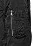 Detail View - Click To Enlarge - RICK OWENS DRKSHDW - Zip hood MA-1 bomber jacket