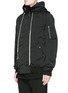 Front View - Click To Enlarge - RICK OWENS DRKSHDW - Zip hood MA-1 bomber jacket