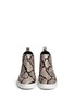 Figure View - Click To Enlarge - MICHAEL KORS - 'Keaton' snake effect leather high top boots