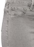 Detail View - Click To Enlarge - J BRAND - 'Skinny Leg' distressed knee jeans