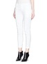 Front View - Click To Enlarge - J BRAND - 'Byrnes' zip cuff skinny cargo jeans