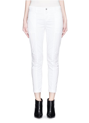 Main View - Click To Enlarge - J BRAND - 'Byrnes' zip cuff skinny cargo jeans