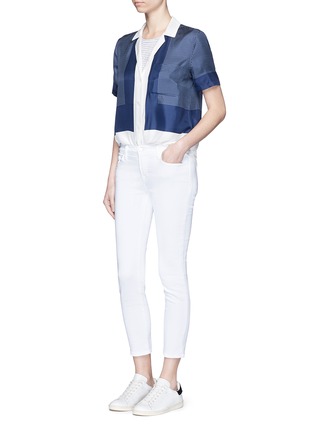 Figure View - Click To Enlarge - J BRAND - 'Capri' cropped skinny jeans