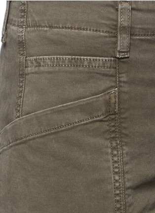Detail View - Click To Enlarge - J BRAND - 'Byrnes' zip cuff skinny cargo jeans
