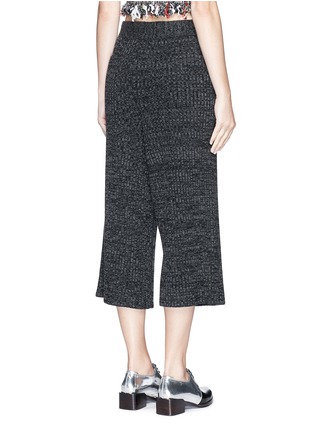 Back View - Click To Enlarge - THAKOON - Drape front culottes