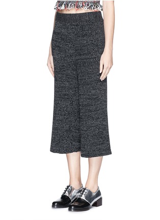 Front View - Click To Enlarge - THAKOON - Drape front culottes