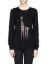 Main View - Click To Enlarge - MARKUS LUPFER - 'Tribal Giraffe' sequin Natalie sweater