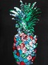 Detail View - Click To Enlarge - MARKUS LUPFER - 'Rainbow Pineapple' sequin Emma sweater