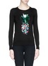 Main View - Click To Enlarge - MARKUS LUPFER - 'Rainbow Pineapple' sequin Emma sweater
