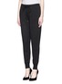 Front View - Click To Enlarge - MARKUS LUPFER - Lurex knit sweatpants