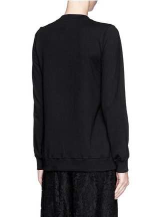 Back View - Click To Enlarge - MARKUS LUPFER - 'Wow' sequin paillette Anna sweatshirt