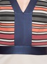 Detail View - Click To Enlarge - DIANE VON FURSTENBERG - 'Dree' stripe stretch dress