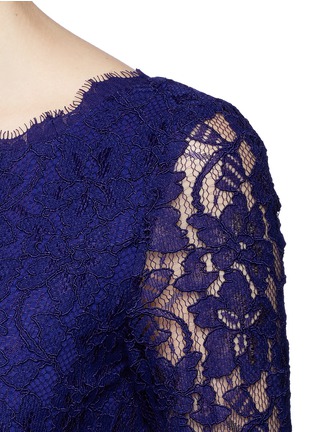 Detail View - Click To Enlarge - DIANE VON FURSTENBERG - 'Zarita' lace dress
