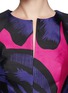 Detail View - Click To Enlarge - DIANE VON FURSTENBERG - 'Yvette' poppy leopard print dress