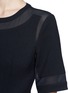 Detail View - Click To Enlarge - WHISTLES - Gwen sheer panel dress