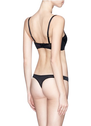 Back View - Click To Enlarge - L'AGENT - 'Penelope' strapless satin bra