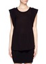Main View - Click To Enlarge - IRO - 'Itzel' padded sleeve top