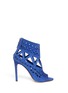 Main View - Click To Enlarge - B BY BRIAN ATWOOD - Levens suede laser-cut sandals