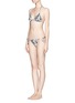 Figure View - Click To Enlarge - EMILIO PUCCI - Taitu print triangle bikini set
