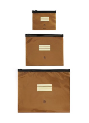 Figure View - Click To Enlarge - MARK ' S TOKYO EDGE - Storage zipper bag set of three