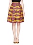 Main View - Click To Enlarge - STELLA JEAN - 'Barbara' print flare skirt