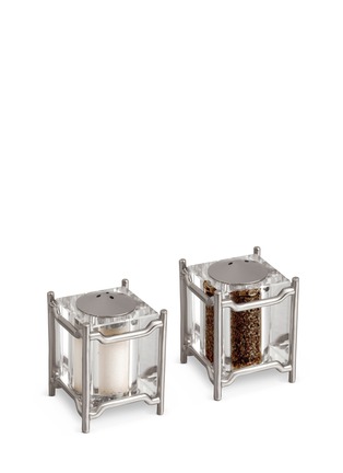 Main View - Click To Enlarge - L'OBJET - Han Salt and Pepper Shakers - Platinum